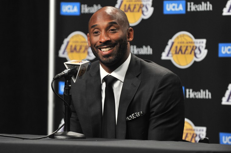 Kobe Bryant Jersey Retirement Ceremony