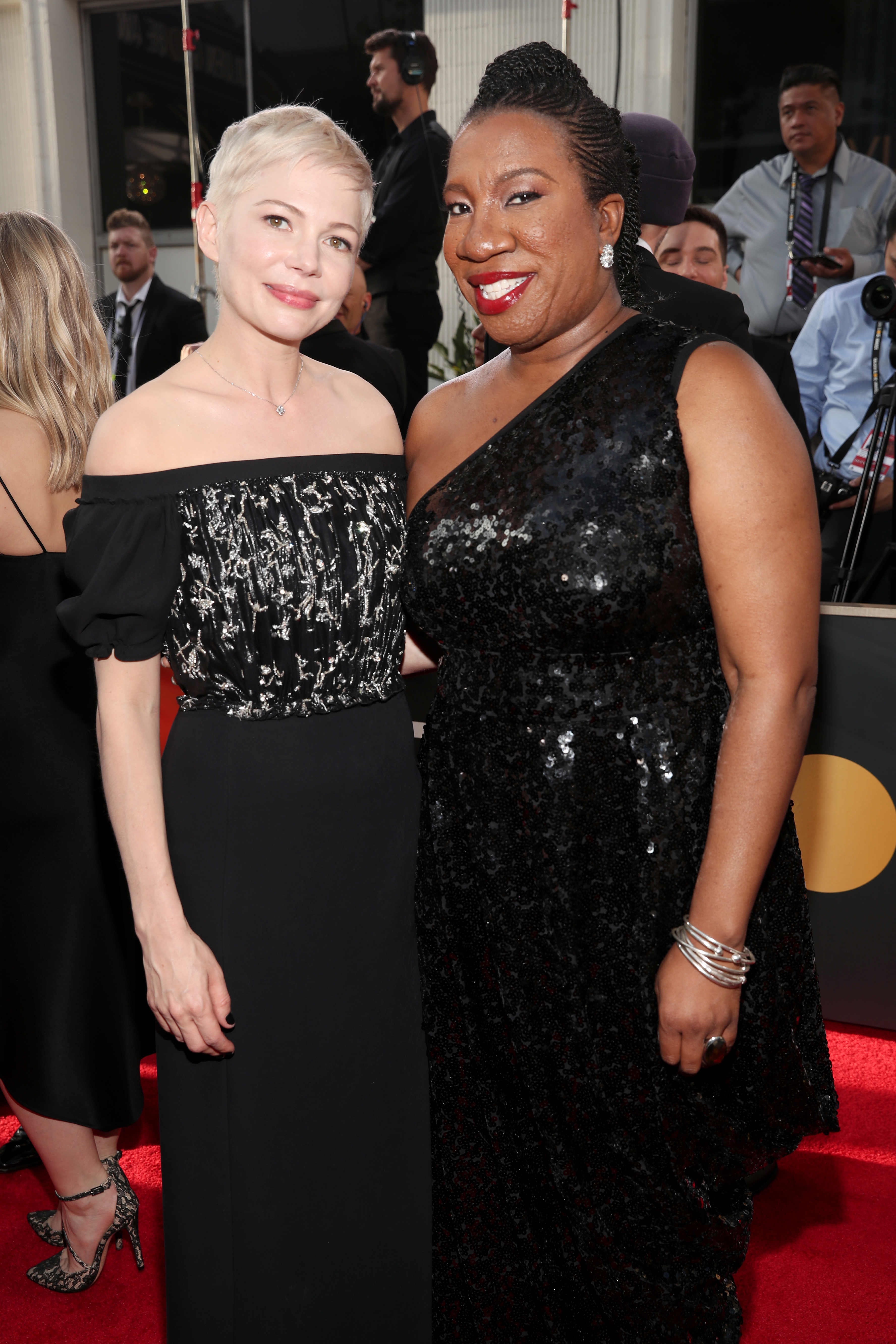 Michelle Williams and Tarana Burke