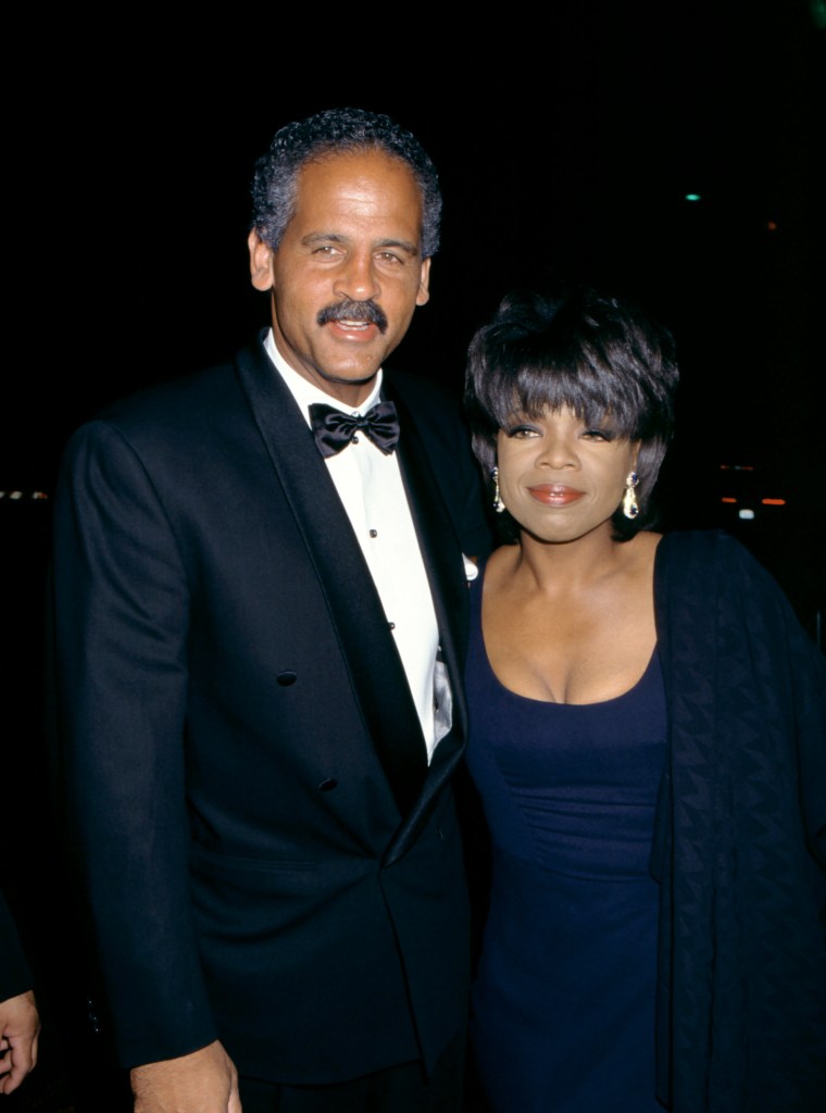 Oprah Winfrey and Stedman Graham
