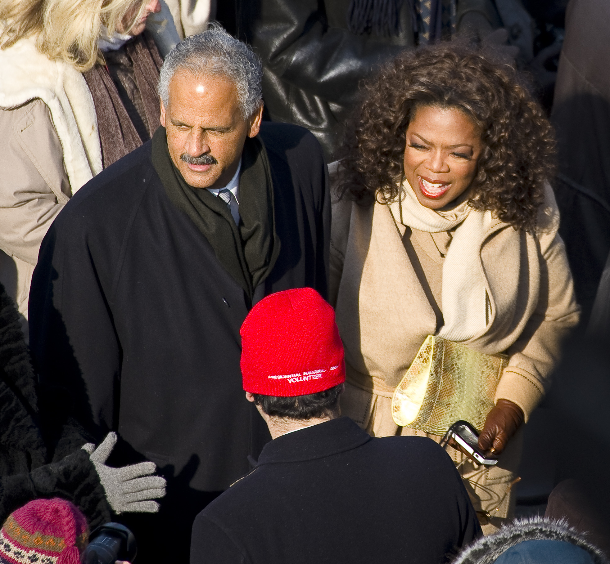 USA - Presidential Inauguration - Oprah Winfrey and Stedman Graham at Inauguration