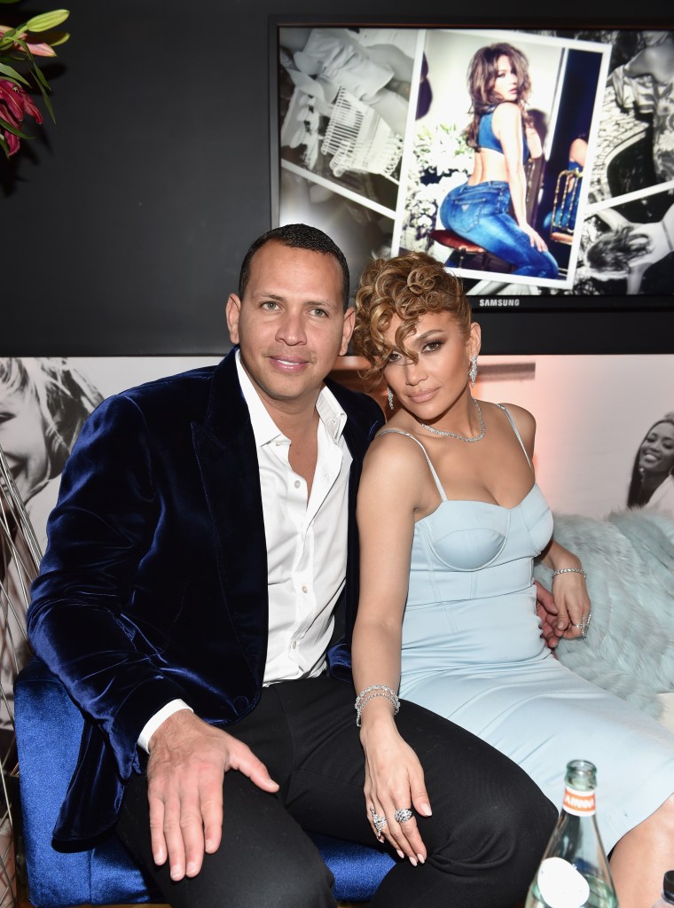 ALEX RODRIGUEZ AND JENNIFER LOPEZ