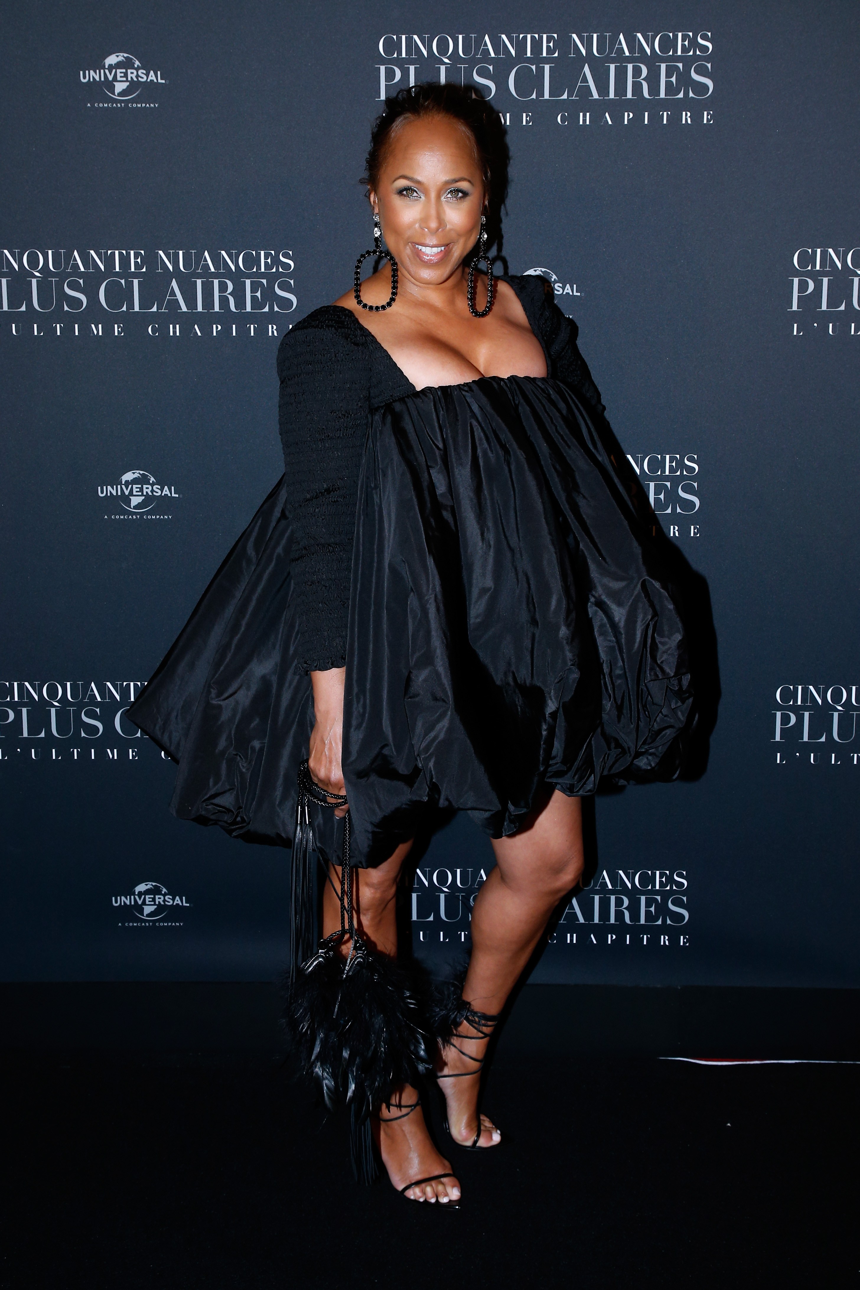 'Fifty Shades Freed - 50 Nuances Plus Clair' Paris Premiere At Salle Pleyel