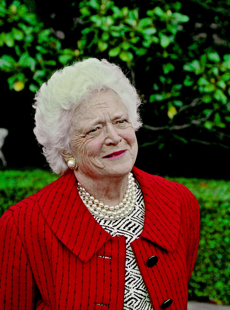 Barbara Bush, June 8, 1925 – April 17, 2018