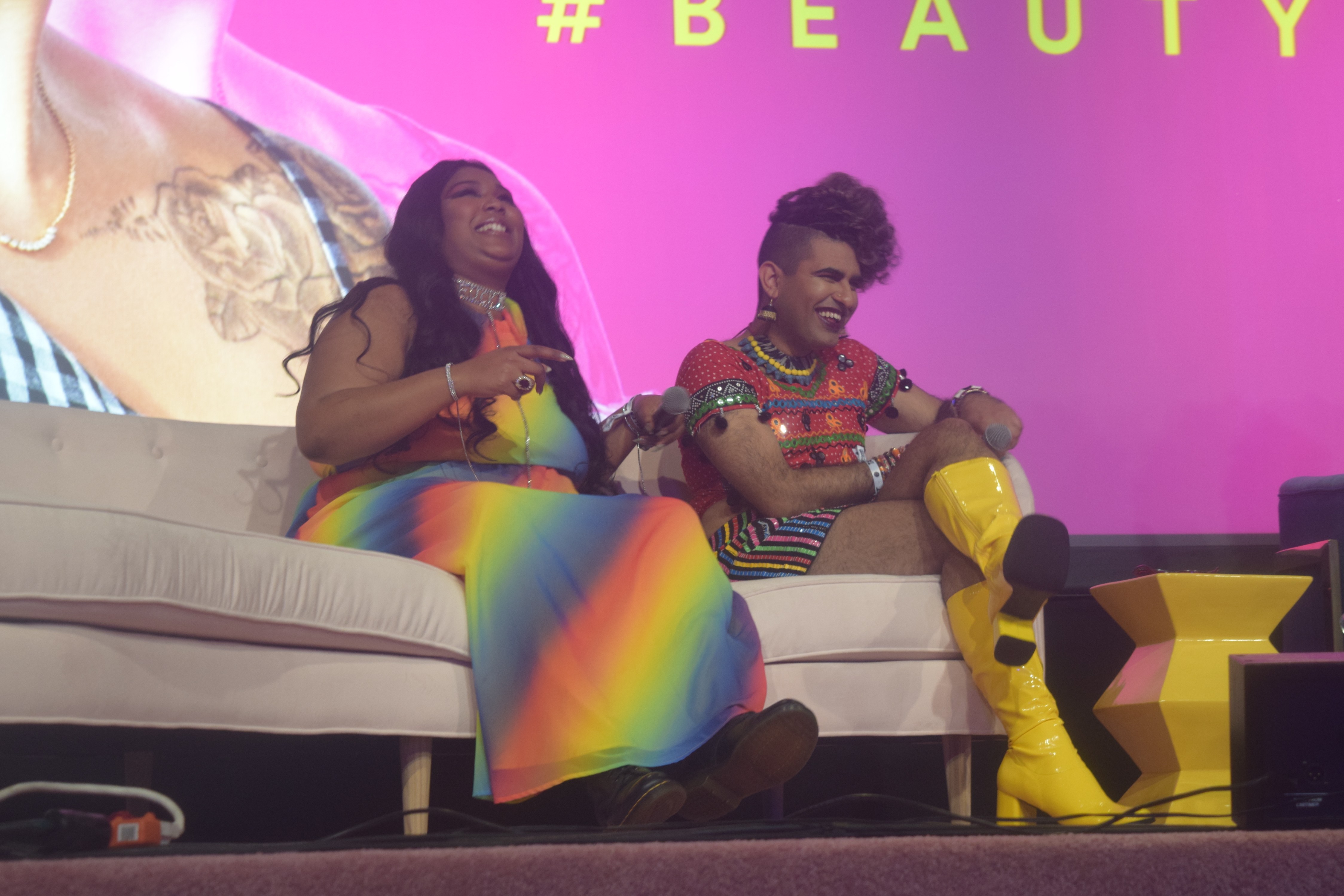 Lizzo On The Niche Is The Norm Panel At Beautycon NYC 2018