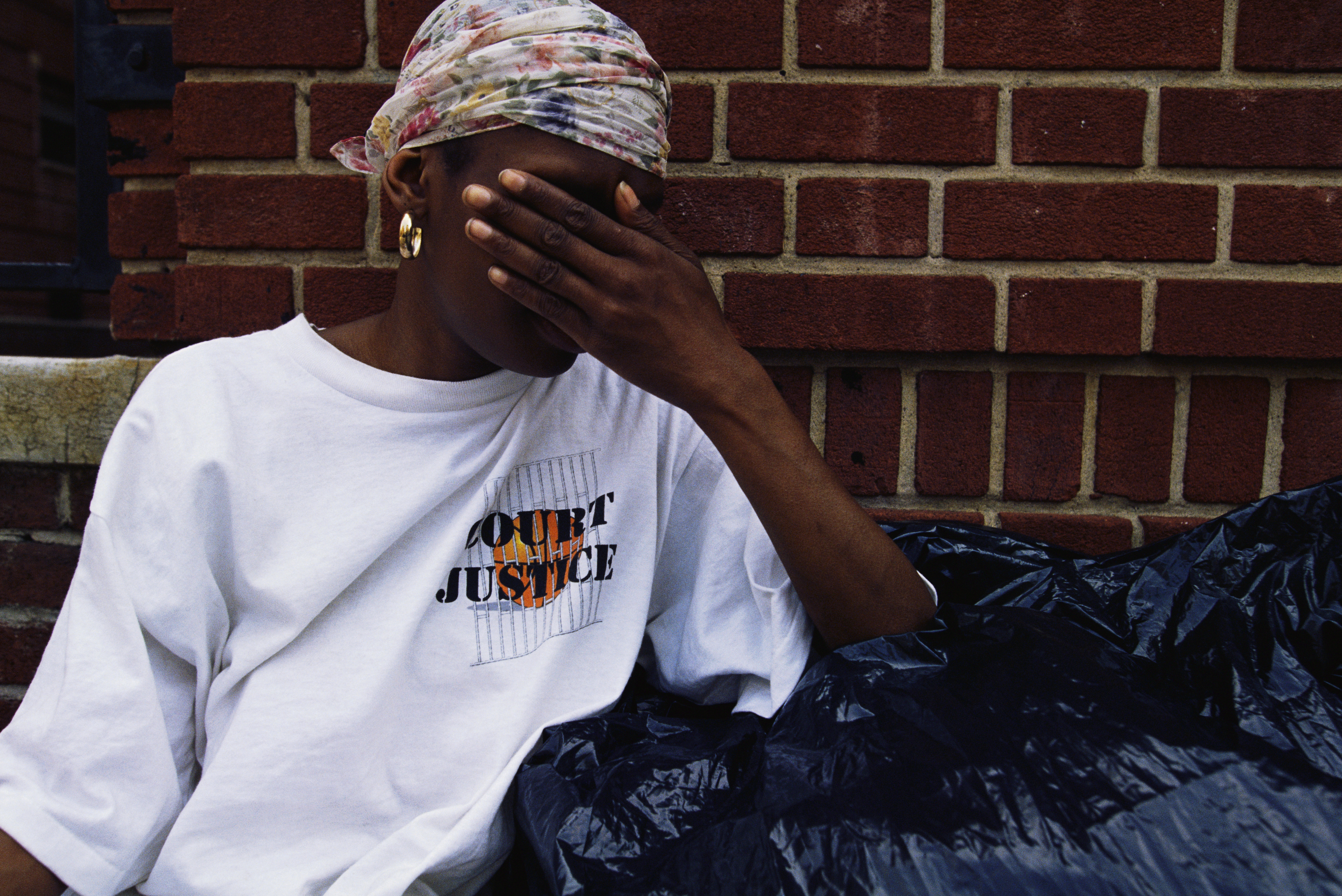 Domestic Violence Victim at Safe House in New York