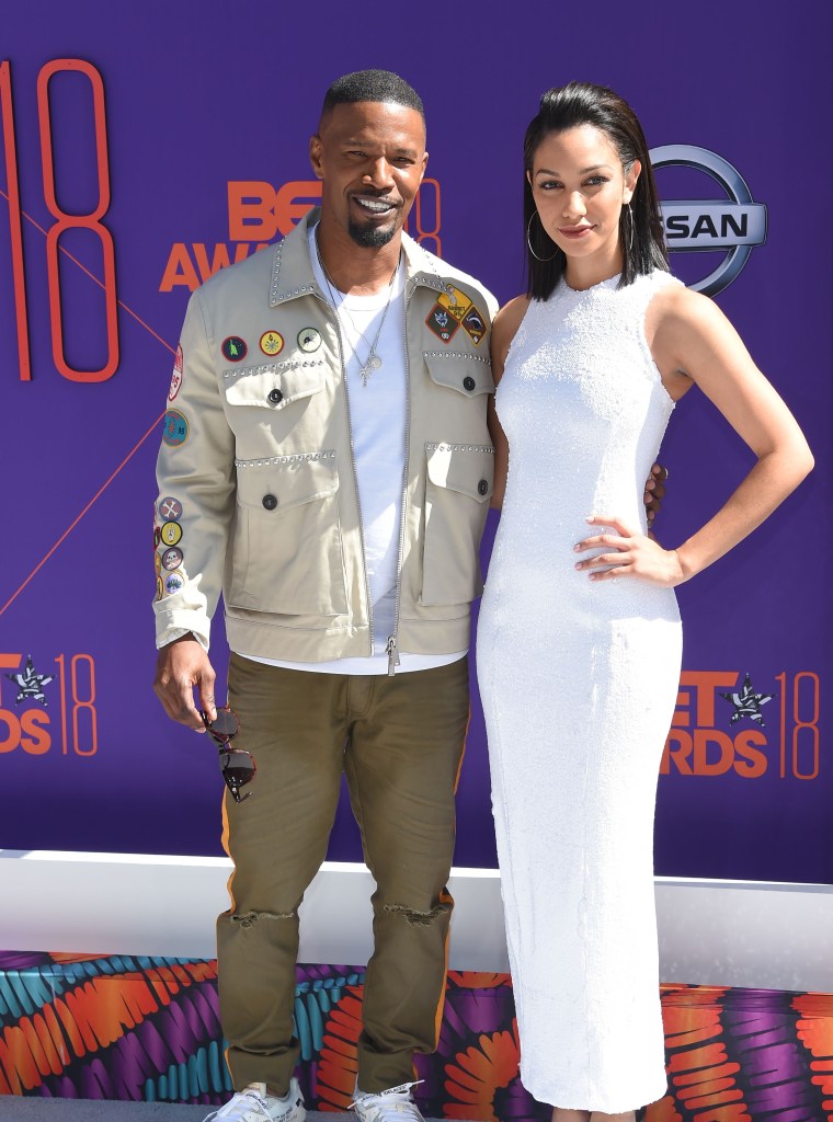 Jamie Foxx and Corinne Foxx