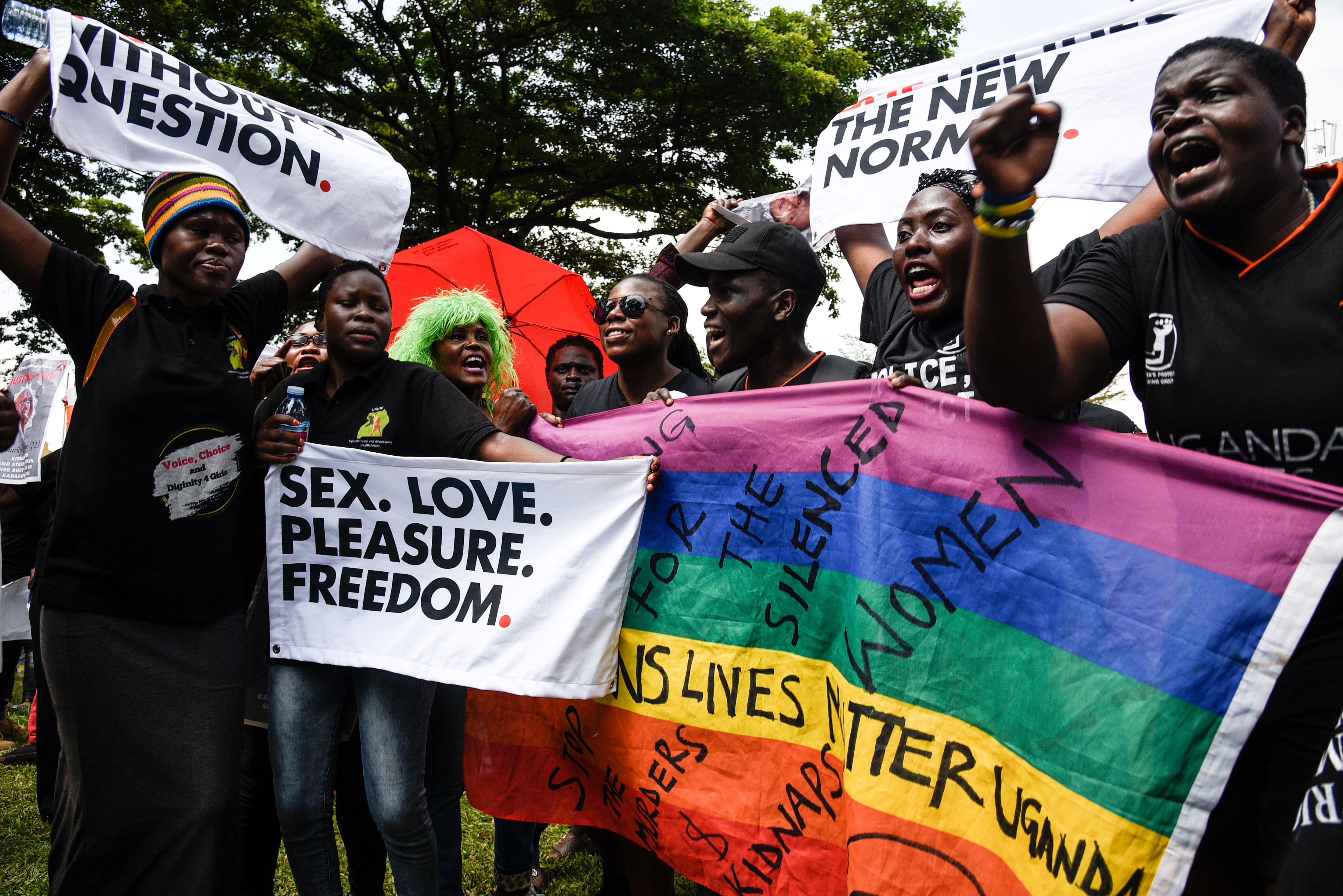 Ugandan Women's Protest