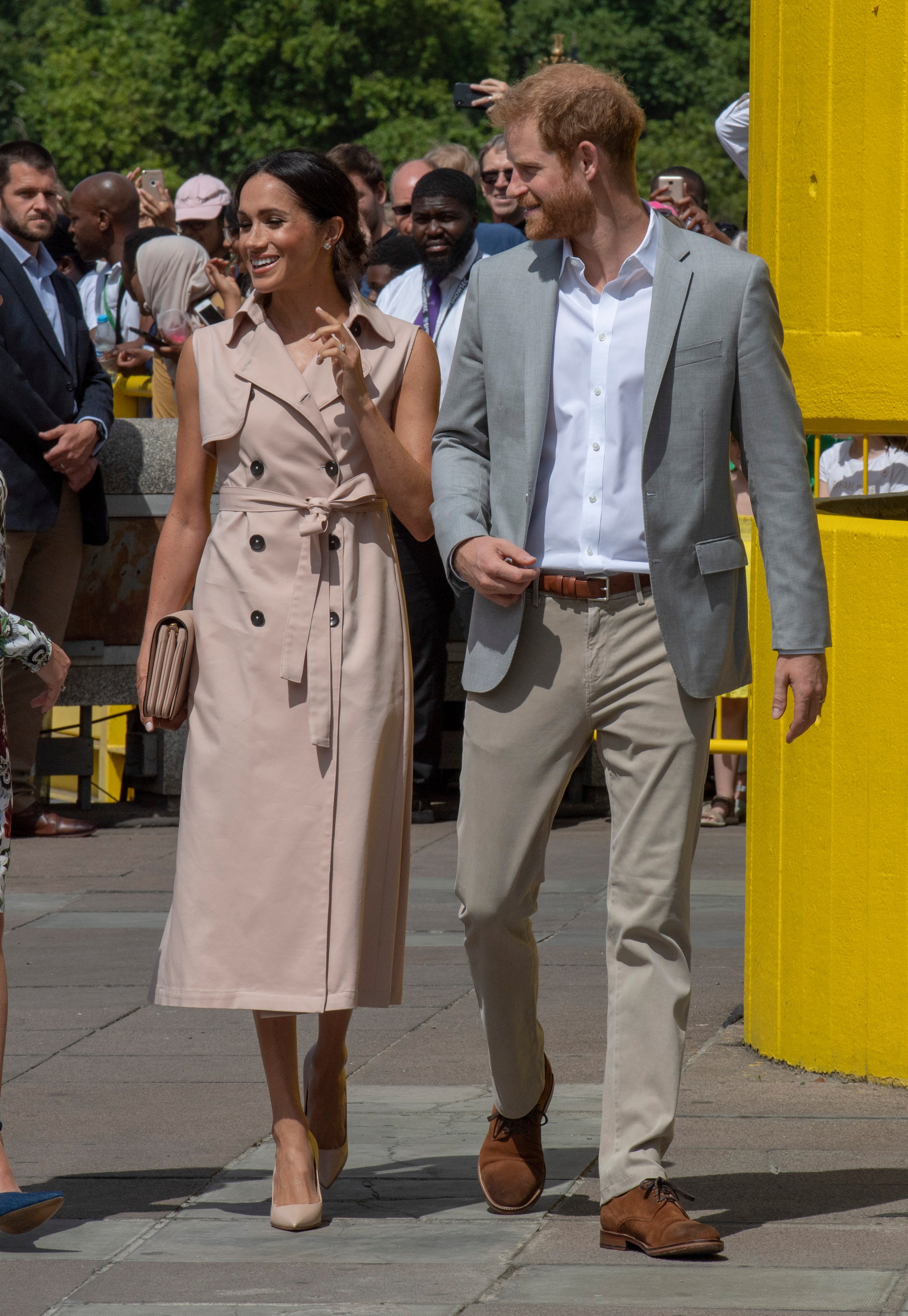 The Duke & Duchess of Sussex Visit The Nelson Mandela Centenary Exhibition