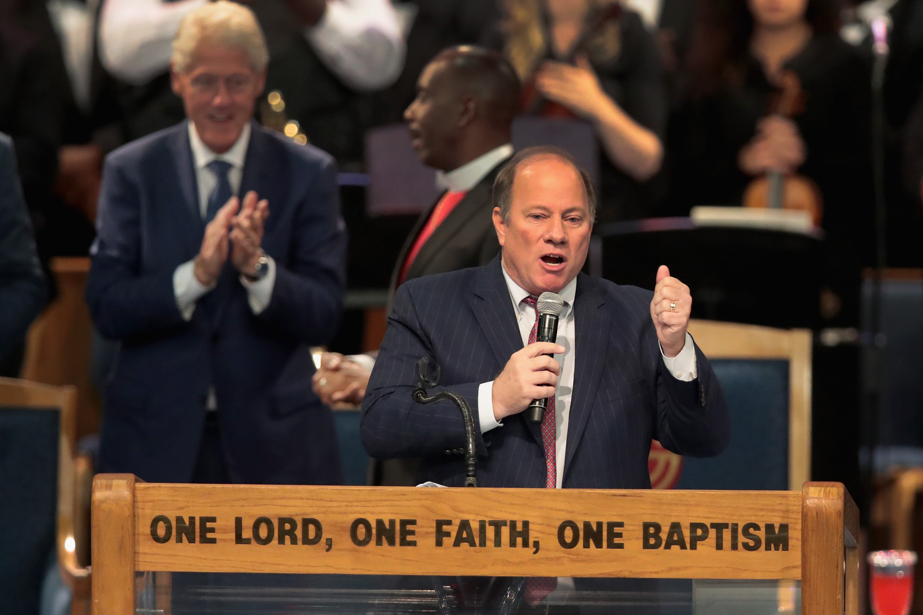 Soul Music Icon Aretha Franklin Honored During Her Funeral By Musicians And Dignitaries
