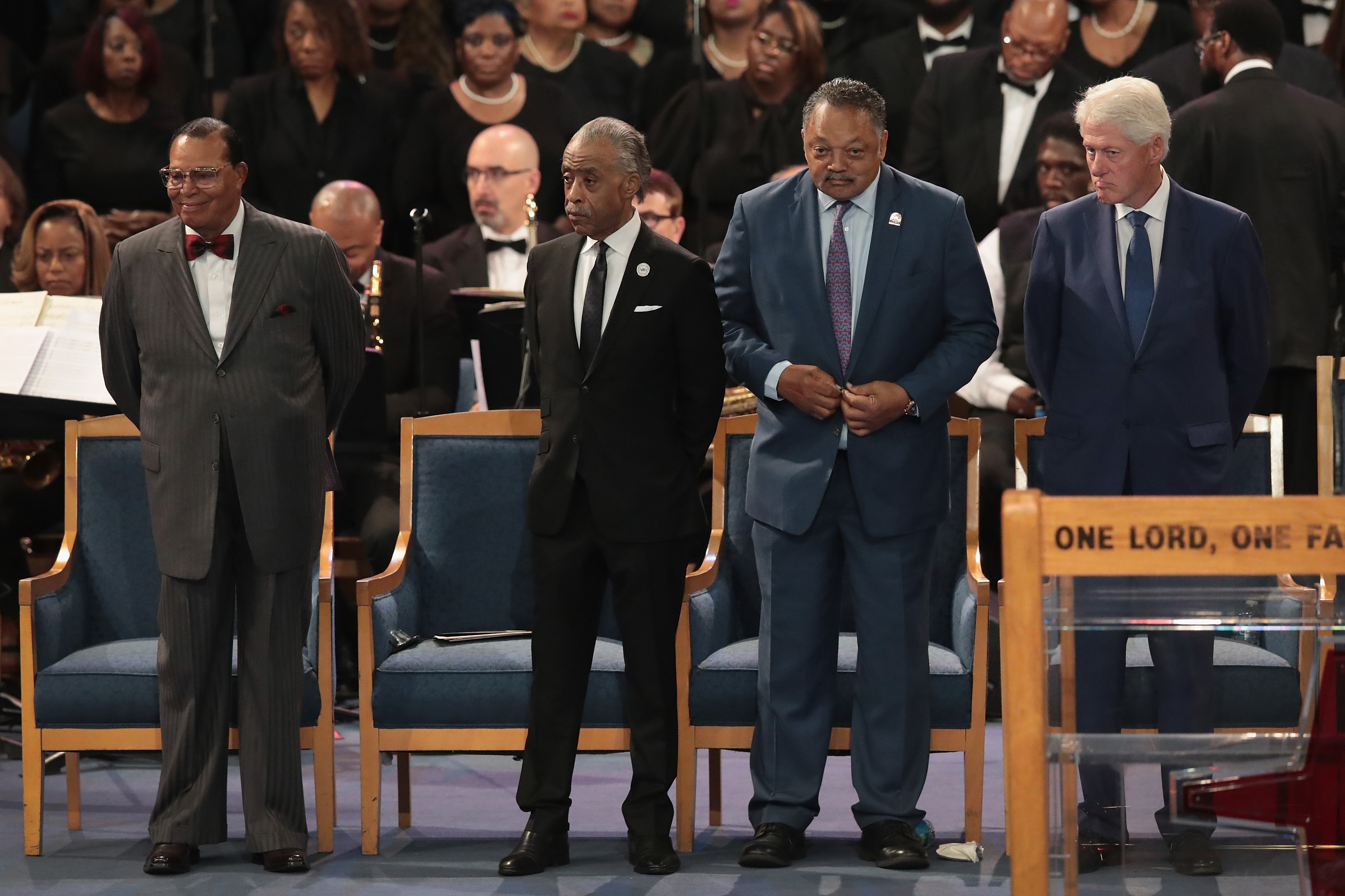 Soul Music Icon Aretha Franklin Honored During Her Funeral By Musicians And Dignitaries
