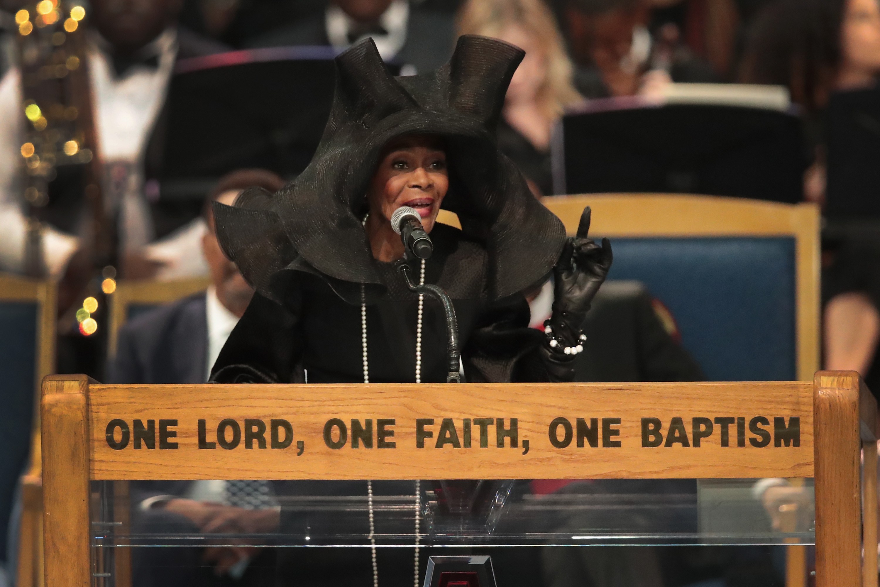 Soul Music Icon Aretha Franklin Honored During Her Funeral By Musicians And Dignitaries