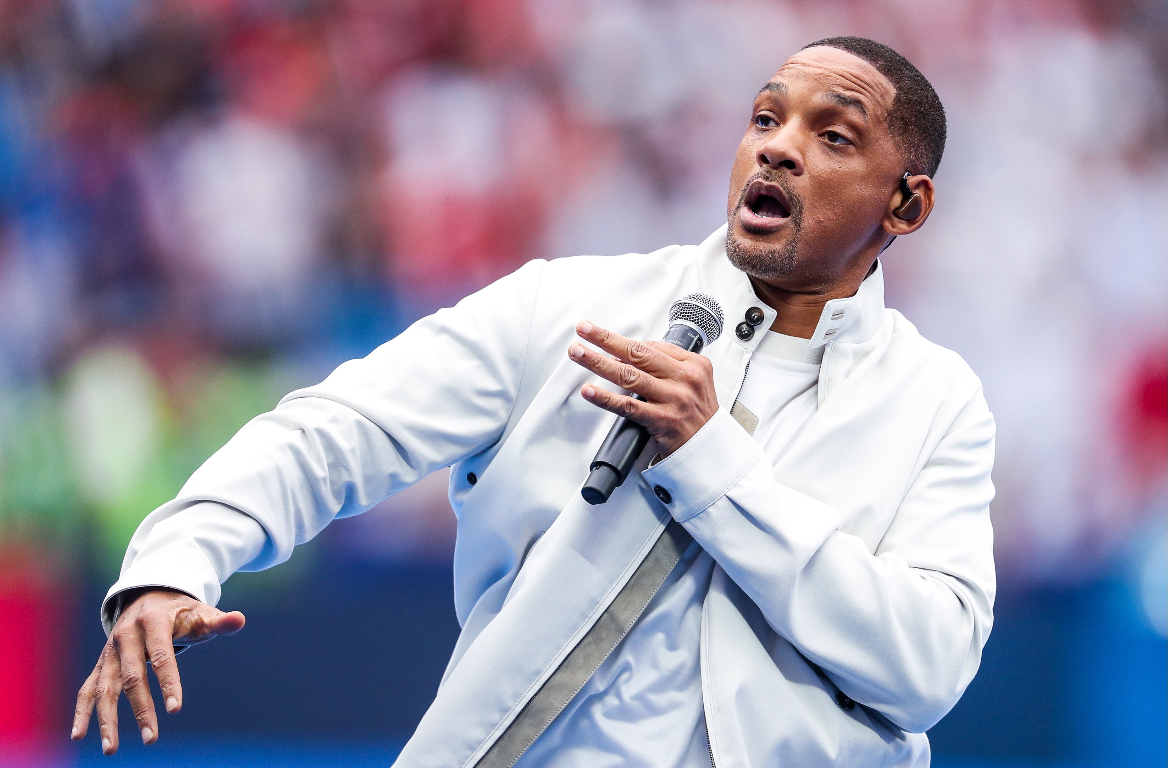 CAPTION CORRECTION!!! 2018 FIFA World Cup closing ceremony