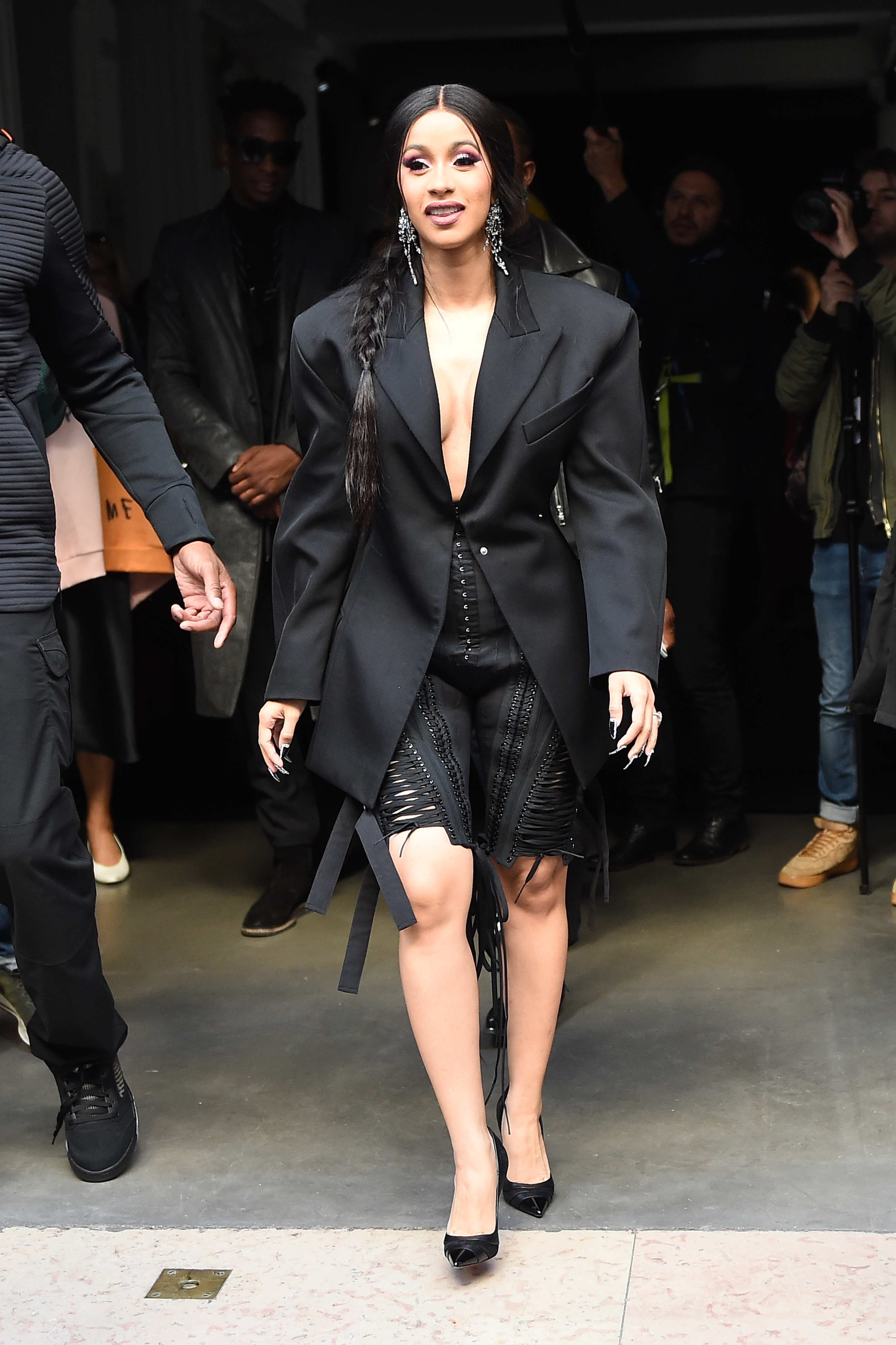 Celebrity Sightings : Paris Fashion Week Womenswear Spring/Summer 2019 : Day Three