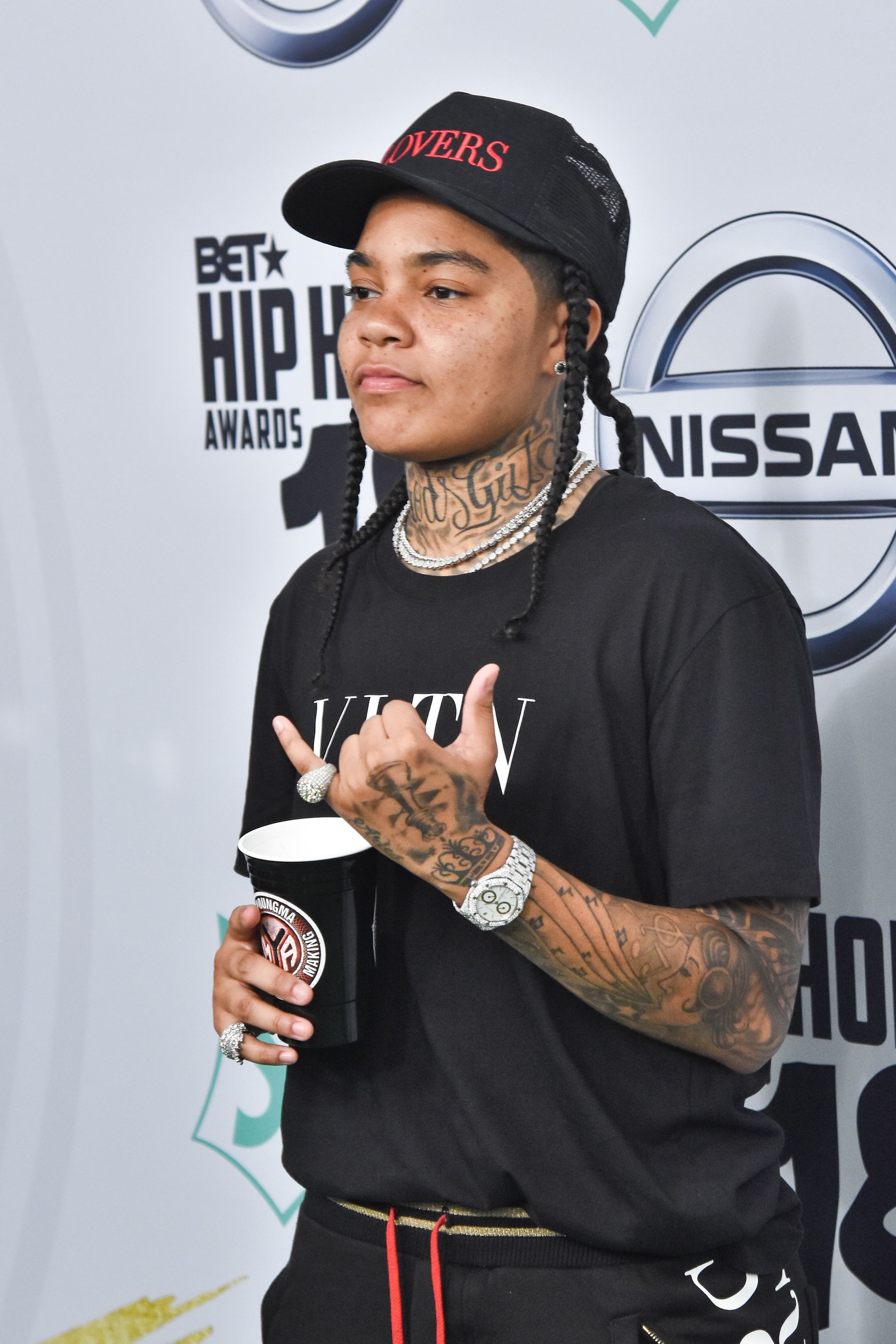 US-ENTERTAINMENT-BET-HIP HOP-AWARDS-ARRIVALS