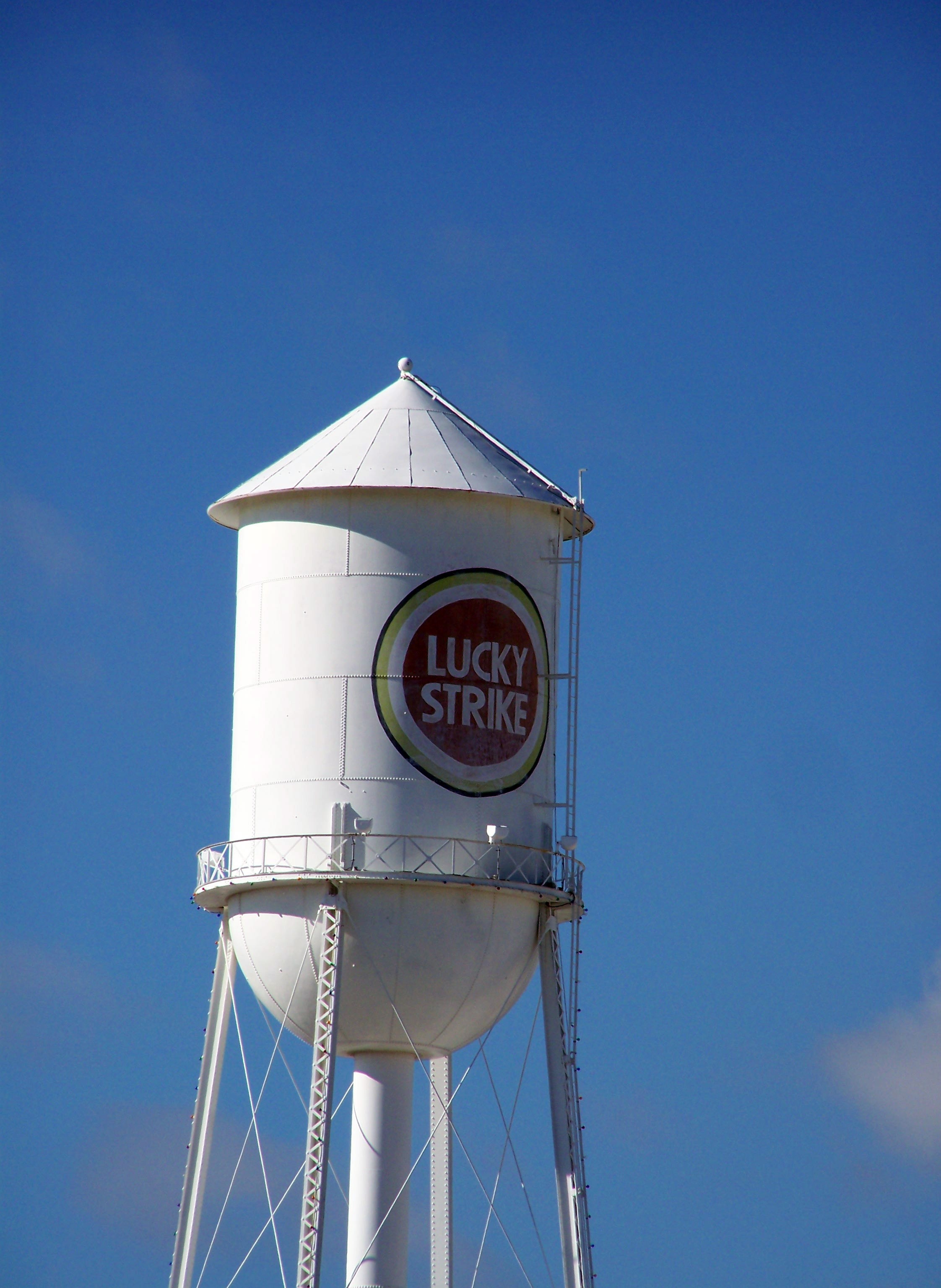 Lucky Strike water tower
