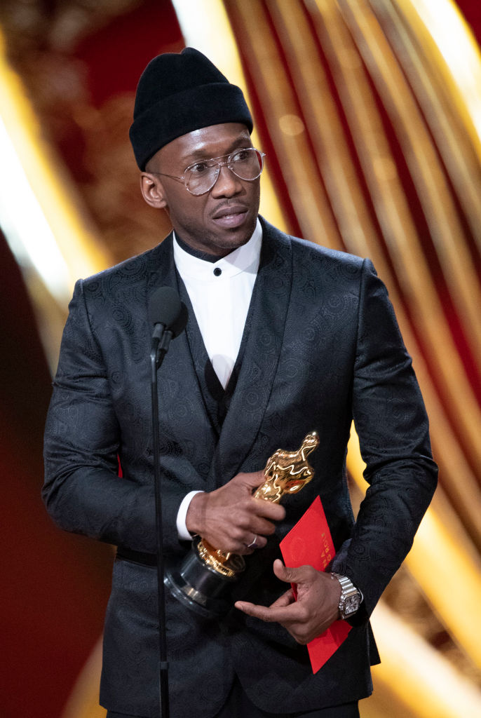 Mahershala Ali Wins "Best Actor"