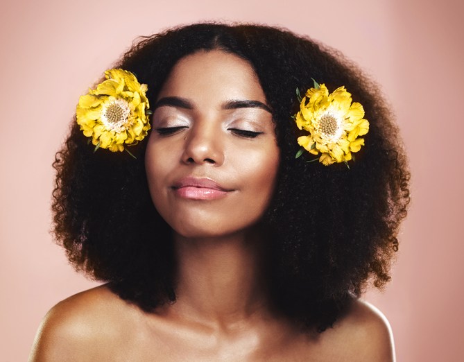 Happiness blooms from within