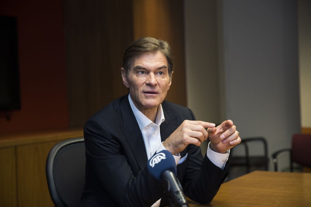 Turkish famous heart surgeon Prof. Dr. Mehmet Oz...