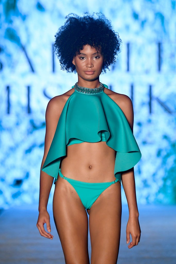 Badgley Mischka Swimwear 2020 Collection Runway Show - Paraiso Miami Beach
