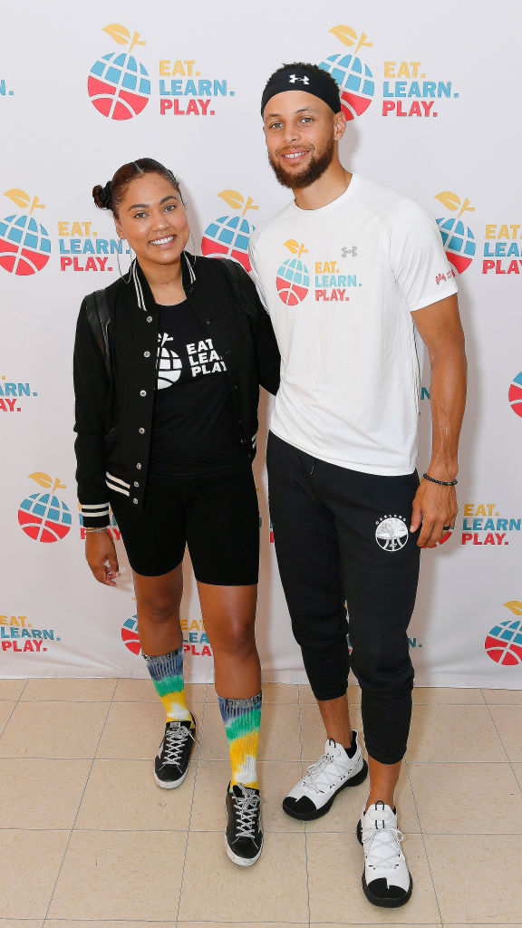 Ayesha Curry and Stephen Curry