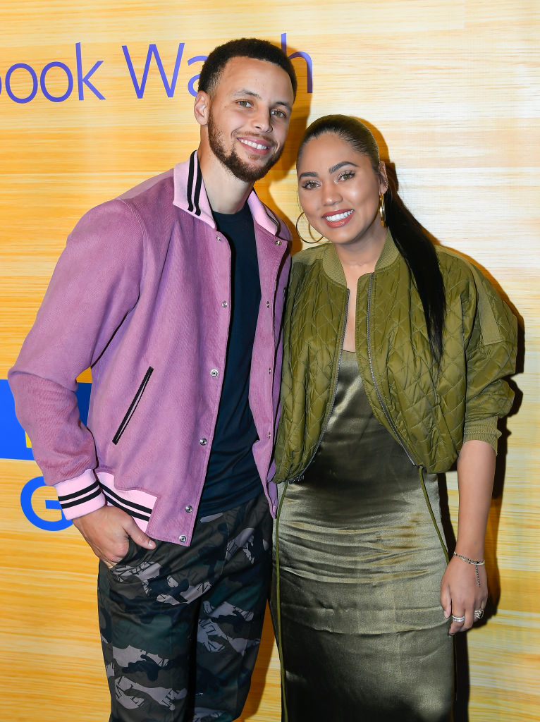 Ayesha Curry and Stephen Curry