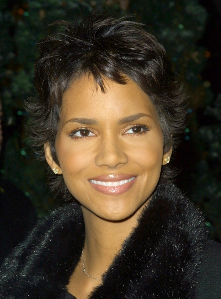 Black celebrity pixie cut