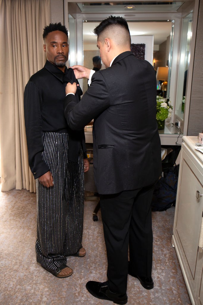 Billy Porter Prepares For The 71st Emmy Awards