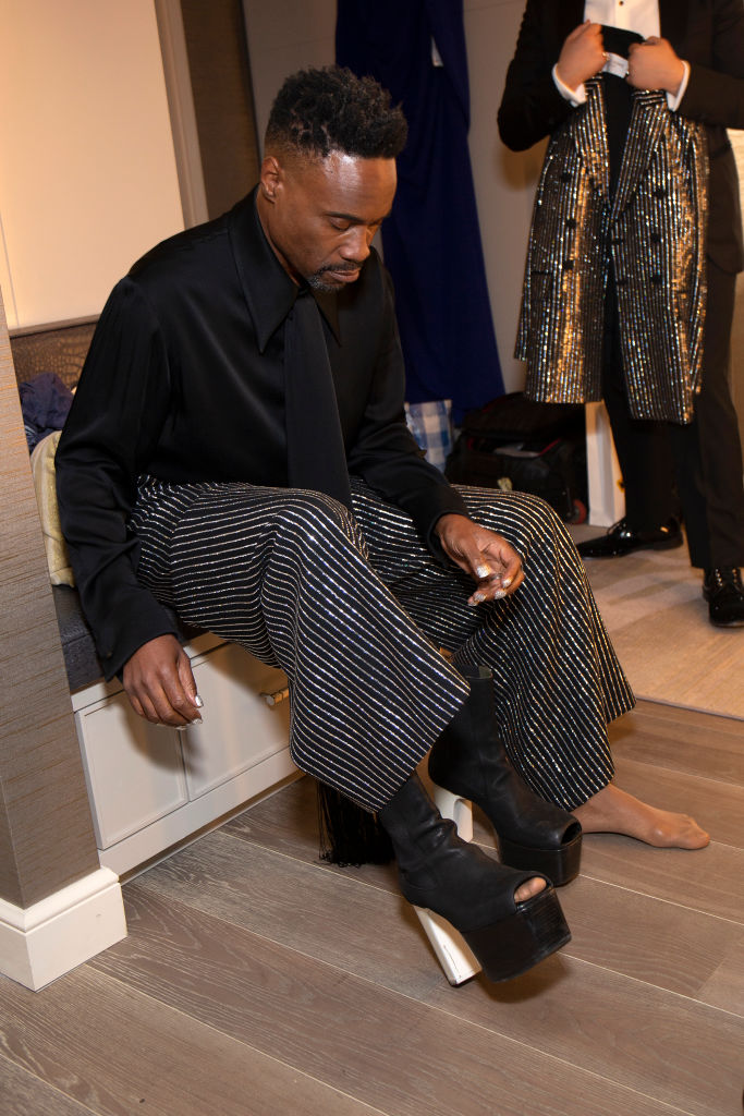 Billy Porter Prepares For The 71st Emmy Awards