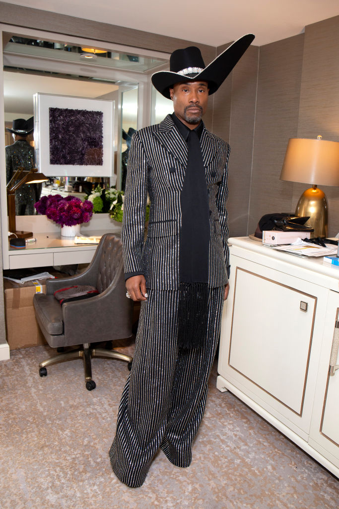 Billy Porter Prepares For The 71st Emmy Awards