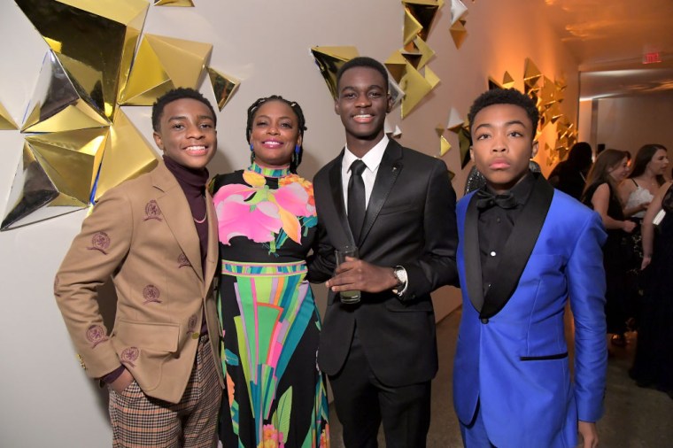 Caleel Harris, Ethan Herisse and Asante Blackk
