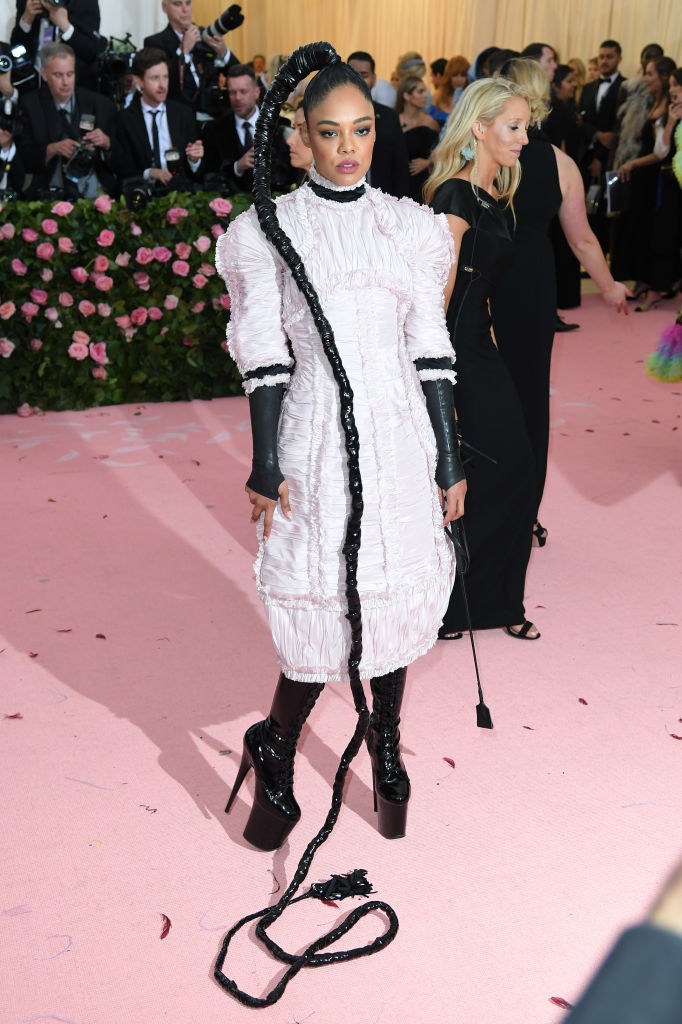 TESSA THOMPSON AT THE 2019 MET GALA
