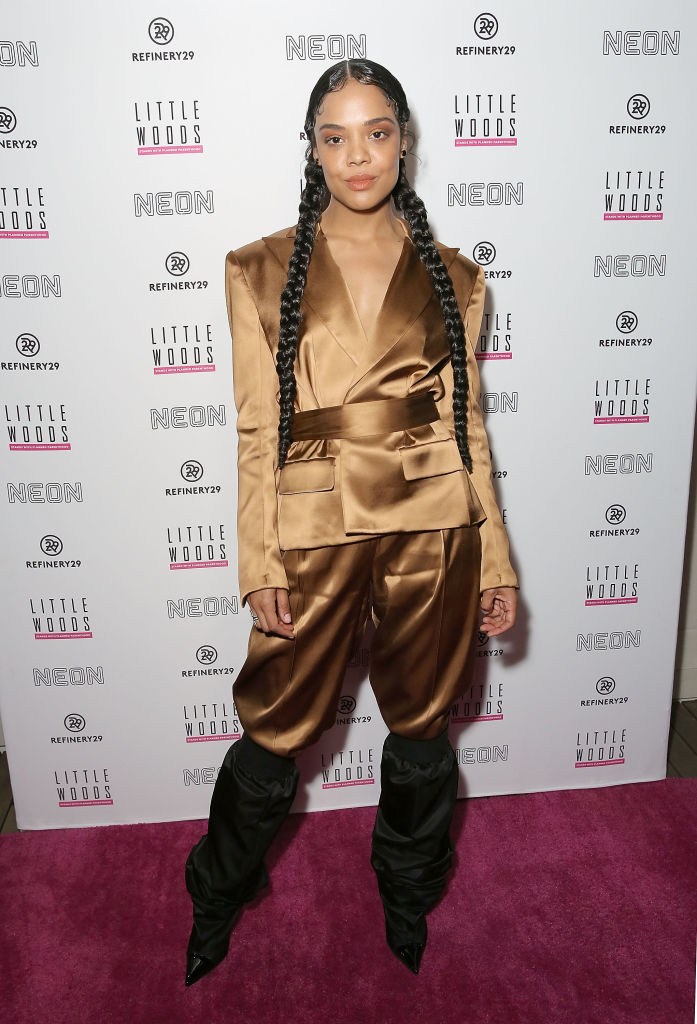 TEEA THOMPSON AT THE 2019 PREMIERE OF "LITTLE WOODS"