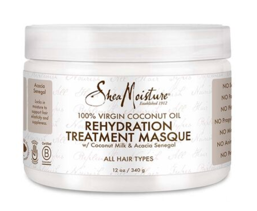Shea Moisture 100% Virgin Coconut Oil Rehydration Treatment Masque