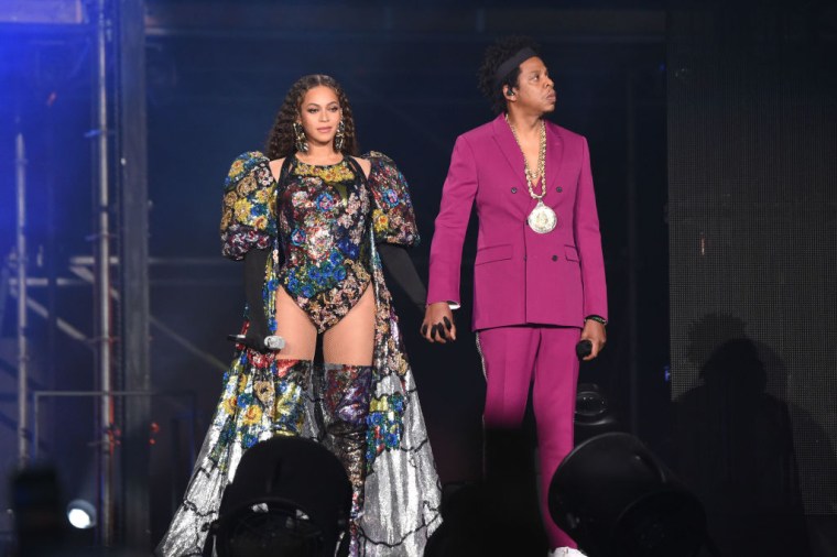 JAY-Z AND BEYONCE AT THE GLOBAL CITIZEN FESTIVAL, 2018