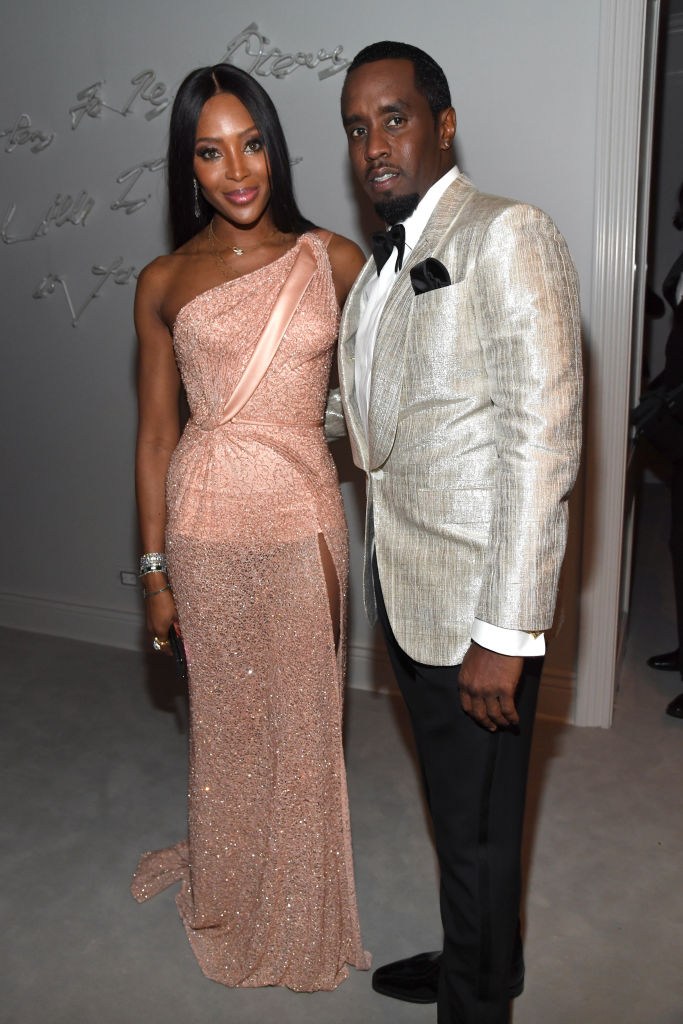 Naomi Campbell and Sean Combs