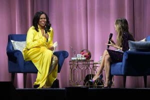 Michelle Obama Discusses Her New Book "Becoming" With Sarah Jessica Parker