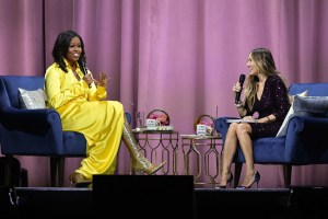 Michelle Obama Discusses Her New Book "Becoming" With Sarah Jessica Parker