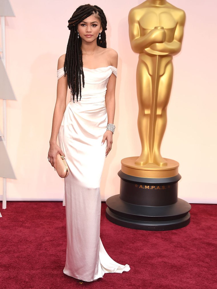 ZENDAYA DREADLOCKS AT THE OSCARS
