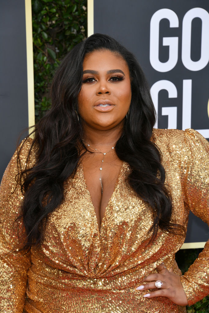 NINA PARKER AT THE 77TH ANNUAL GOLDEN GLOBES AWARDS, 2020