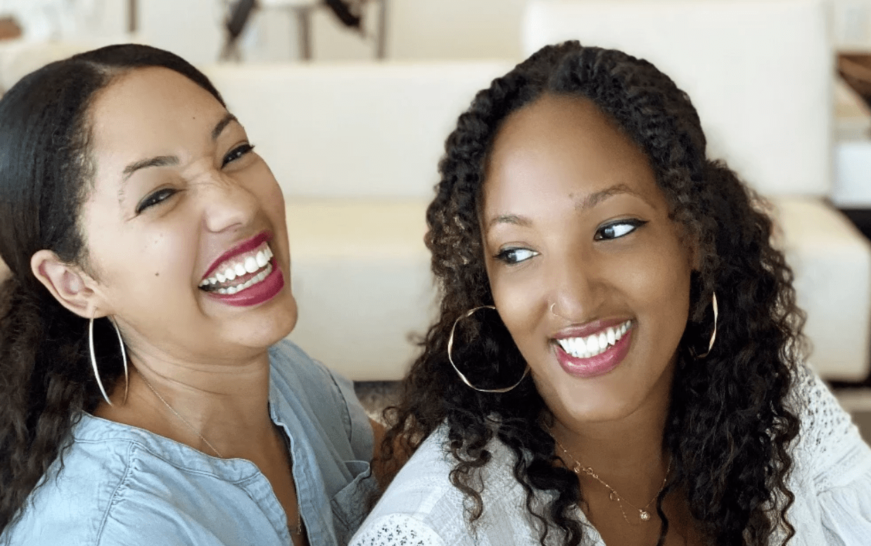 Malaika Jones Kebede and Nia Jones Alugbin