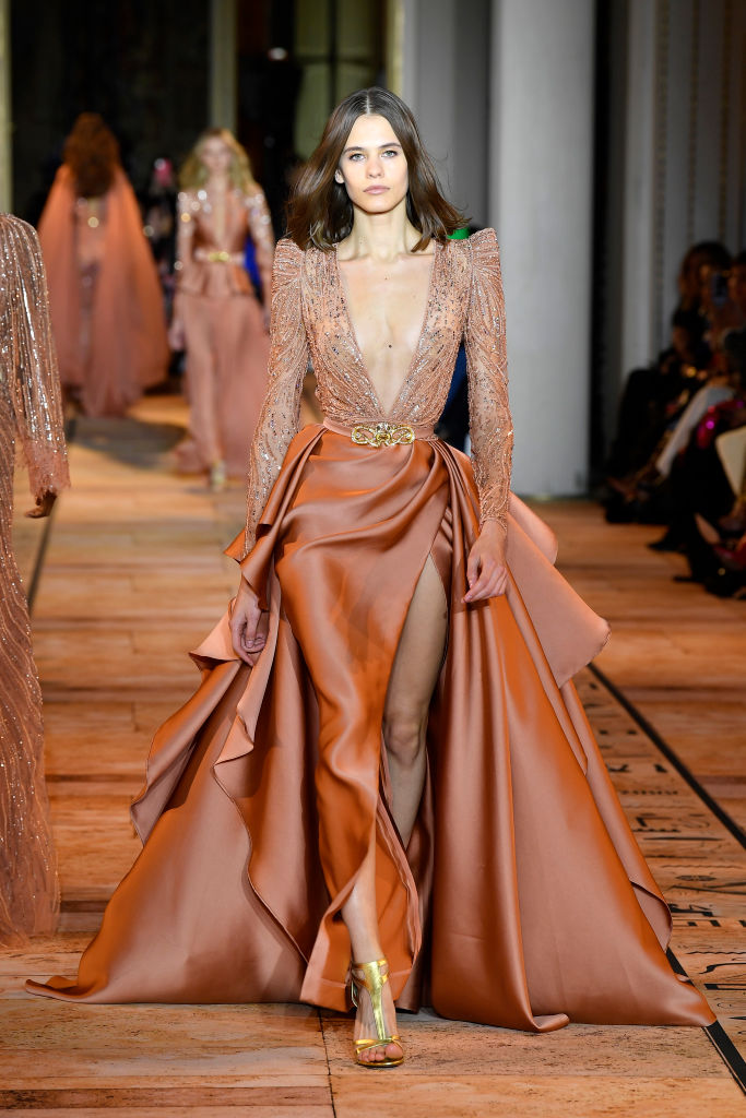 Zuhair Murad : Runway - Paris Fashion Week - Haute Couture Spring/Summer 2020