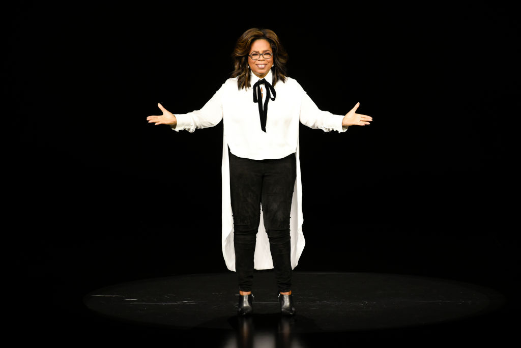 OPRAH AT AN APPLE PRODUCT LAUNCH, 2019