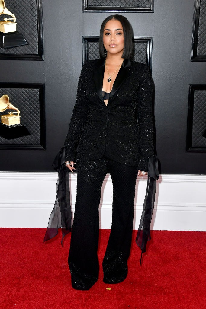 LAUREN LONDON AT THE 62ND ANNUAL GRAMMY AWARDS, 2020