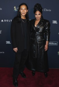 Alexander Wang and Janet Jackson arrive at The Recording Academy And Clive Davis' 2020 Pre-GRAMMY Gala held at The Beverly Hilton Hotel on January 25, 2020 in Beverly Hills, Los Angeles, California, United States.