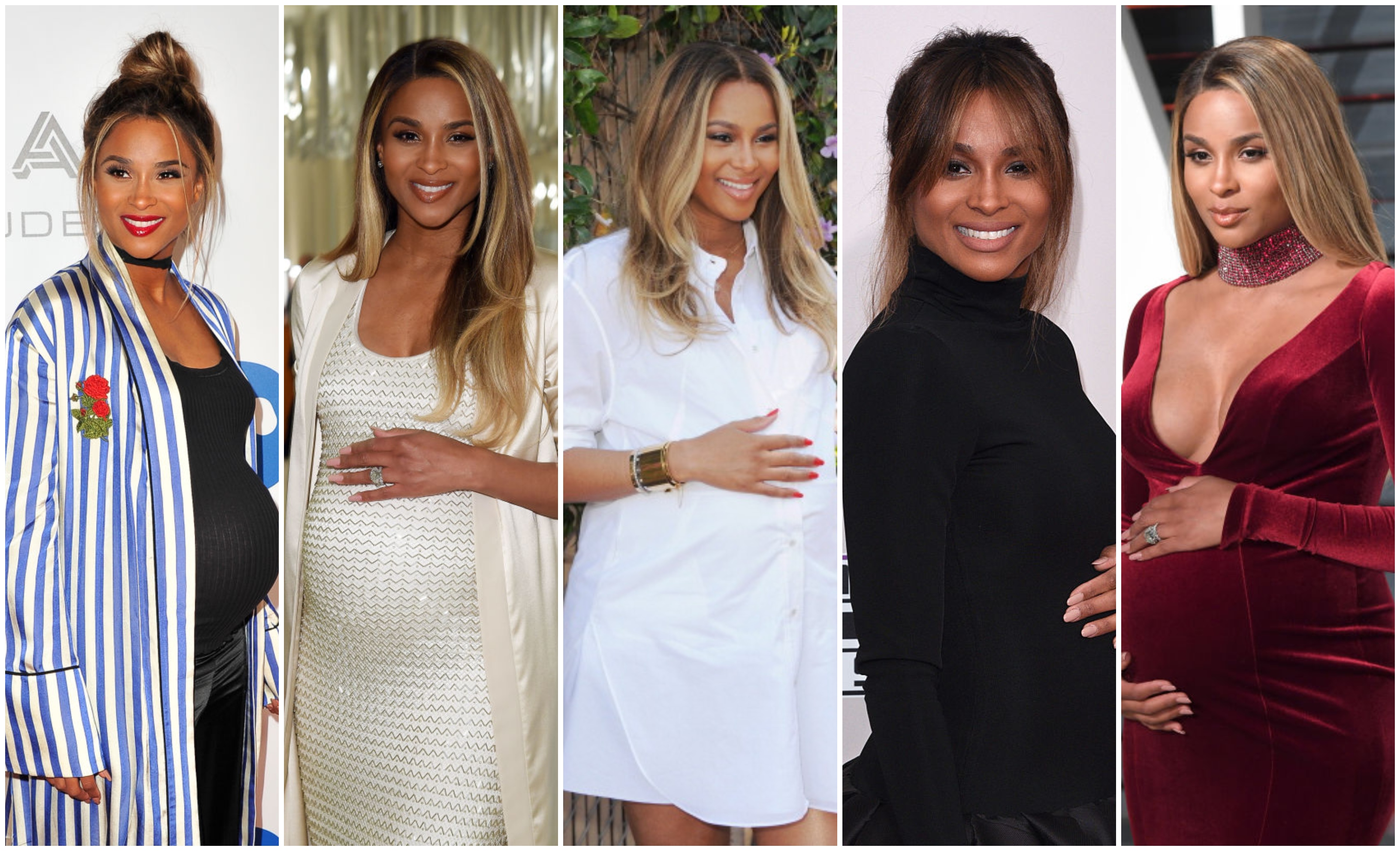 Ciara Maternity Style