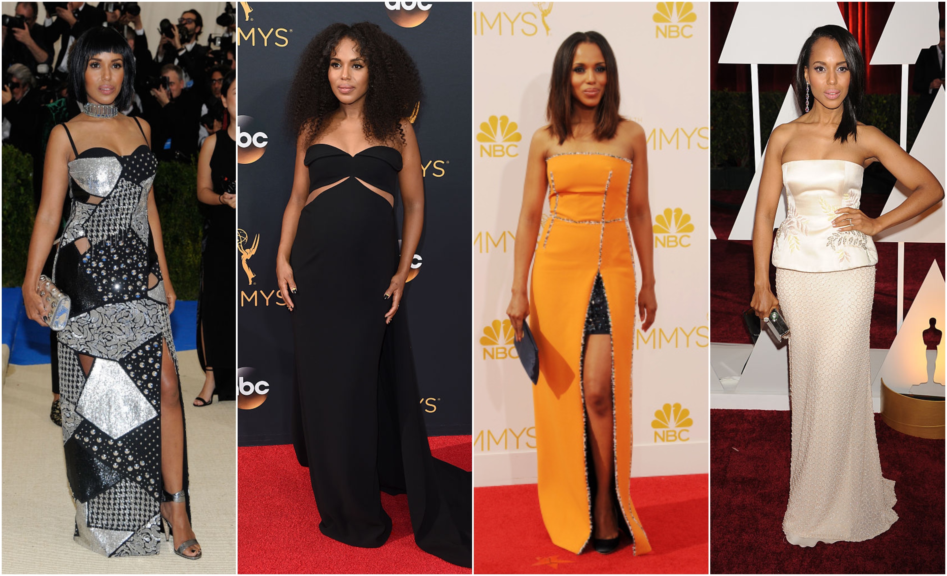 Kerry Washington Red Carpet Gowns