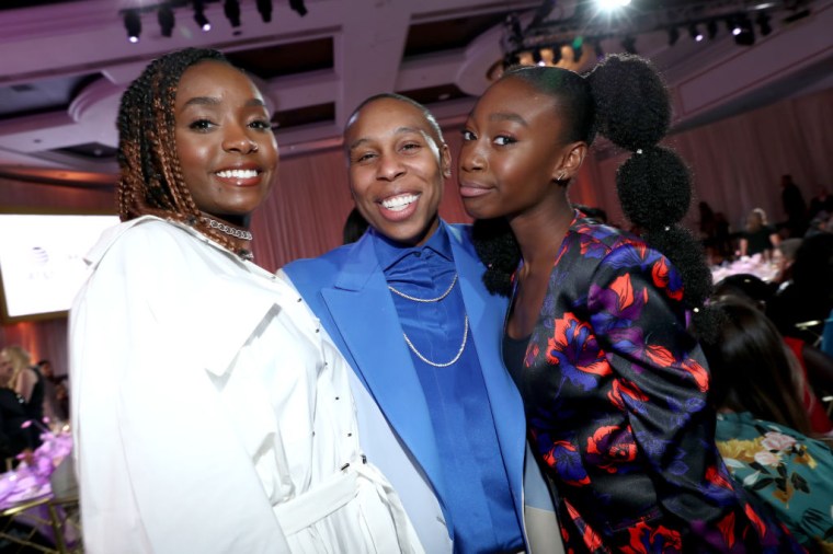 Kiki Layne, Lena Waithe, and Shahadi Wright Joseph