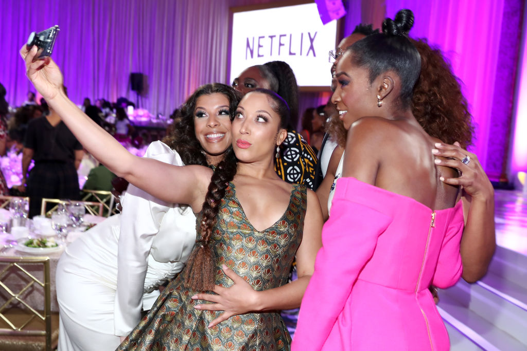 Hailie Sahar, Robin Thede, and Angelica Ross