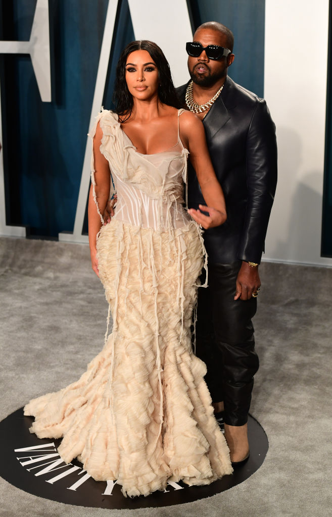 Kim Kardashian and Kanye Wes
