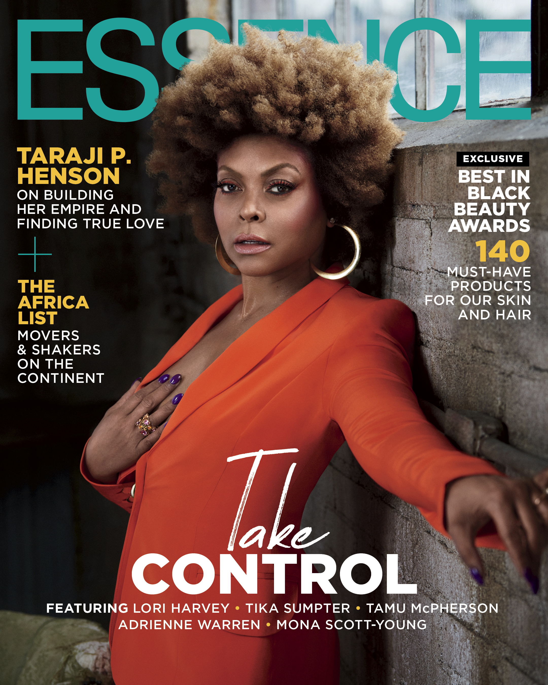 Taraji on Essence March/April Cover